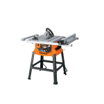 Sierra de mesa 10", 2-1/2 HP (1900 W), con base