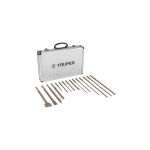 Juego de 15 brocas y cinceles SDS Plus