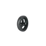 Llanta completa imponchable 13-1/2", incluye eje y baleros