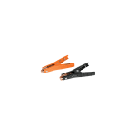 Blíster con 2 caimanes para cables pasa corriente