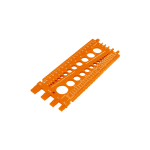 Regleta medidora de tuercas y tornillos, std y mm