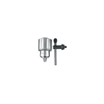 Broquero 1/2" con llave, cuerpo estriado