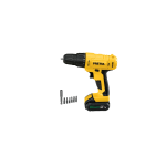 Taladro/destornillador 3/8", 12V, 1 batería 2Ah