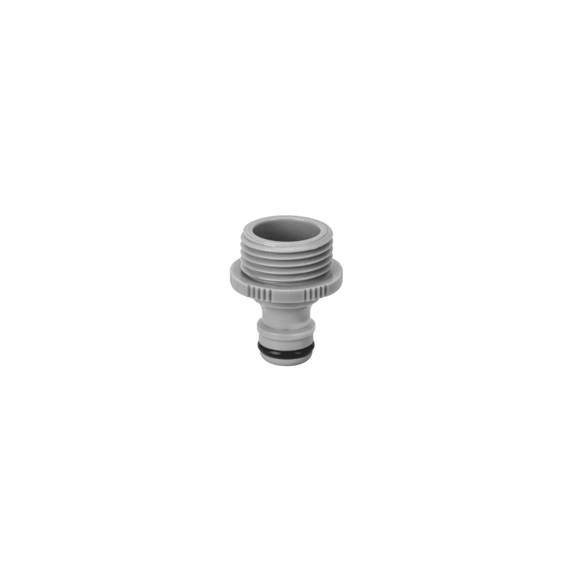 1-330.png Conector 3/4" rápido macho de ABS, sistema click - Imagen 1