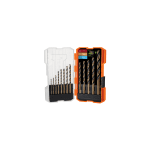 Juego de 13 brocas HSS para metal en estuche