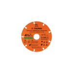 Disco 4-1/2" multimaterial de carburo de tungsteno