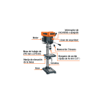 Taladro de piso, broquero 5/8" - Imagen 2