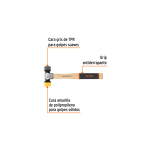 Martillo con caras suaves intercambiables - Imagen 3