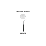 Felpa para mini rodillo poliéster 4" - Imagen 2