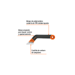 Raspador de lechada con cuchillas de 2" - Imagen 3