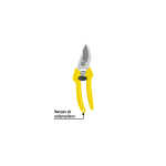 Tijera para poda 8" cuchilla de paso de acero inox - Imagen 2