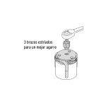 Llave de 3 puntos 3" a 4-1/2" para filtro de aceite - Imagen 2