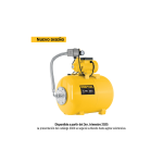 Equipo hidroneumático, bomba periférica 1/2 HP