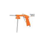 Pistola de aluminio para recubrimientos (body) - Imagen 2