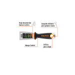 Espátula flexible acero inoxidable, Comfort Grip - Imagen 2
