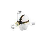 Linterna de minero LED 95 lm, recargable - Imagen 3
