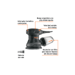 Lijadora roto orbital 5", 260W - Imagen 3