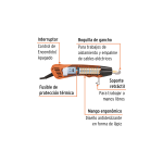 Mini pistola de calor 350W - Imagen 2