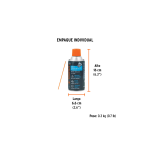 Grasa blanca de litio en aerosol 295 ml - Imagen 2