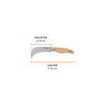 Cuchillo 7" para linóleo - Imagen 3