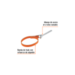 Llave de banda de hule 1-1/2" a 6-1/2" para filtro de aceite - Imagen 2