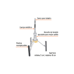 Bruñidora para cilindro de motor, 5 a 18 cm - Imagen 2