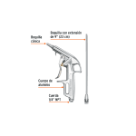 Pistola de aluminio para sopletear - Imagen 2