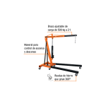Pluma hidráulica 2 ton, plegable - Imagen 3