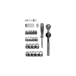 Juego de 25 herramientas 1 /4" y 3/8" para mecánico - Imagen 3