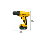 Taladro/destornillador 3/8", 12V, 1 batería 2Ah - Imagen 4