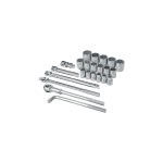 Juego de 23 herramientas cuadro 3/4" mm para mecánico - Imagen 4