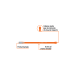 Cincel de corte frío de 12"
