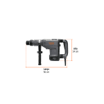 Rotomartillo SDS Max/destornillador 9 kg - Imagen 5