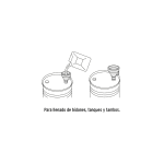 Embudo plástico 500 ml, cuello flexible con filtro - Imagen 5