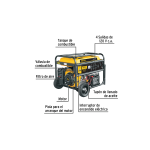 Generador portátil 7 kW motor a gasolina - Imagen 6