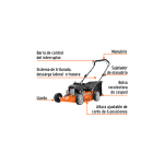 Podadora con motor a gasolina de 4 HP, 18" de corte - Imagen 7